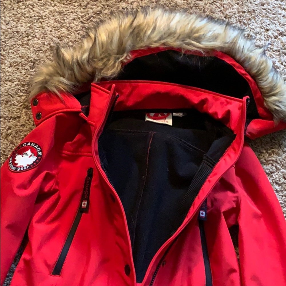 Light weight Mid-length Canada Weather Gear jacket
